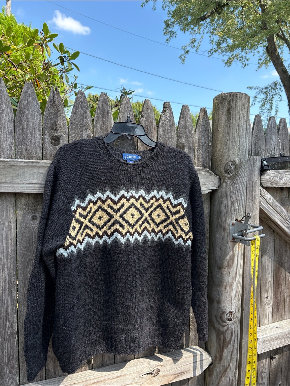 J. Crew medium vintage wool sweater.